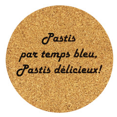 Sous-verre pastis