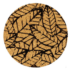 Sous-verre feuilles